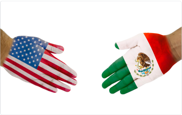 Mexico and USA